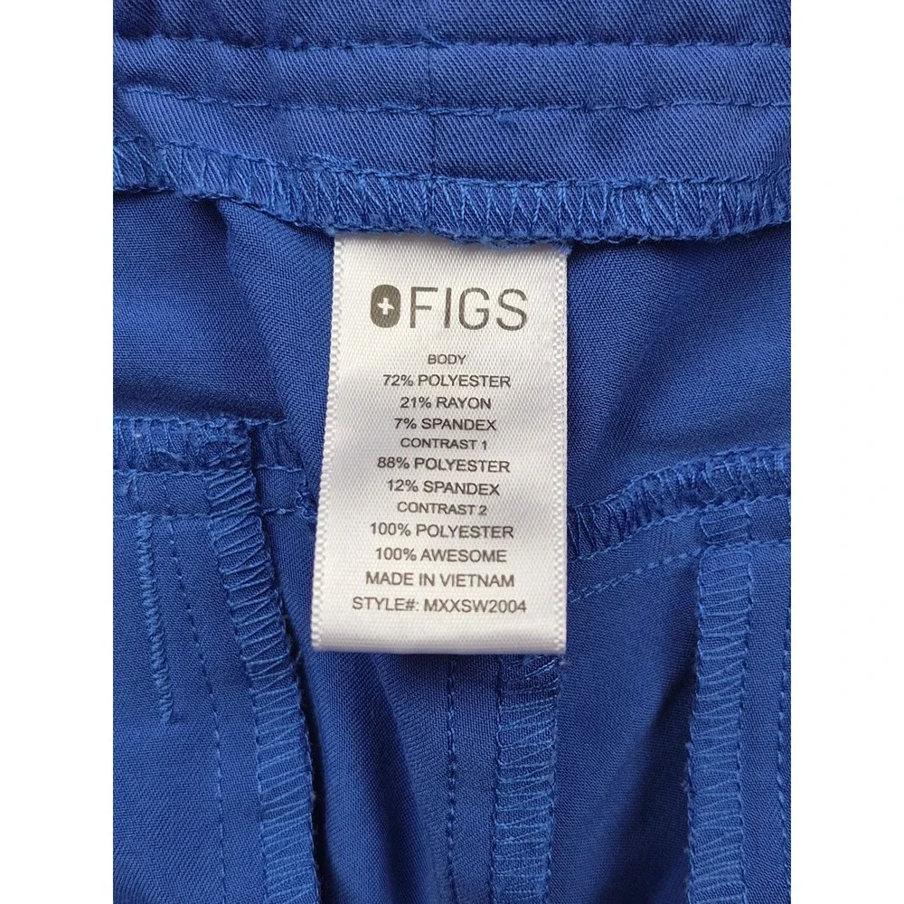 FIGS Tansen Jogger Scrub Pants Mens XL Blue Technical Collection